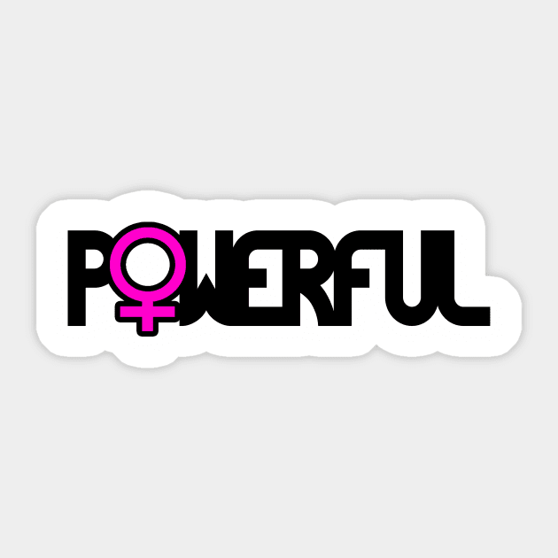 Powerful Woman Sticker by Girona